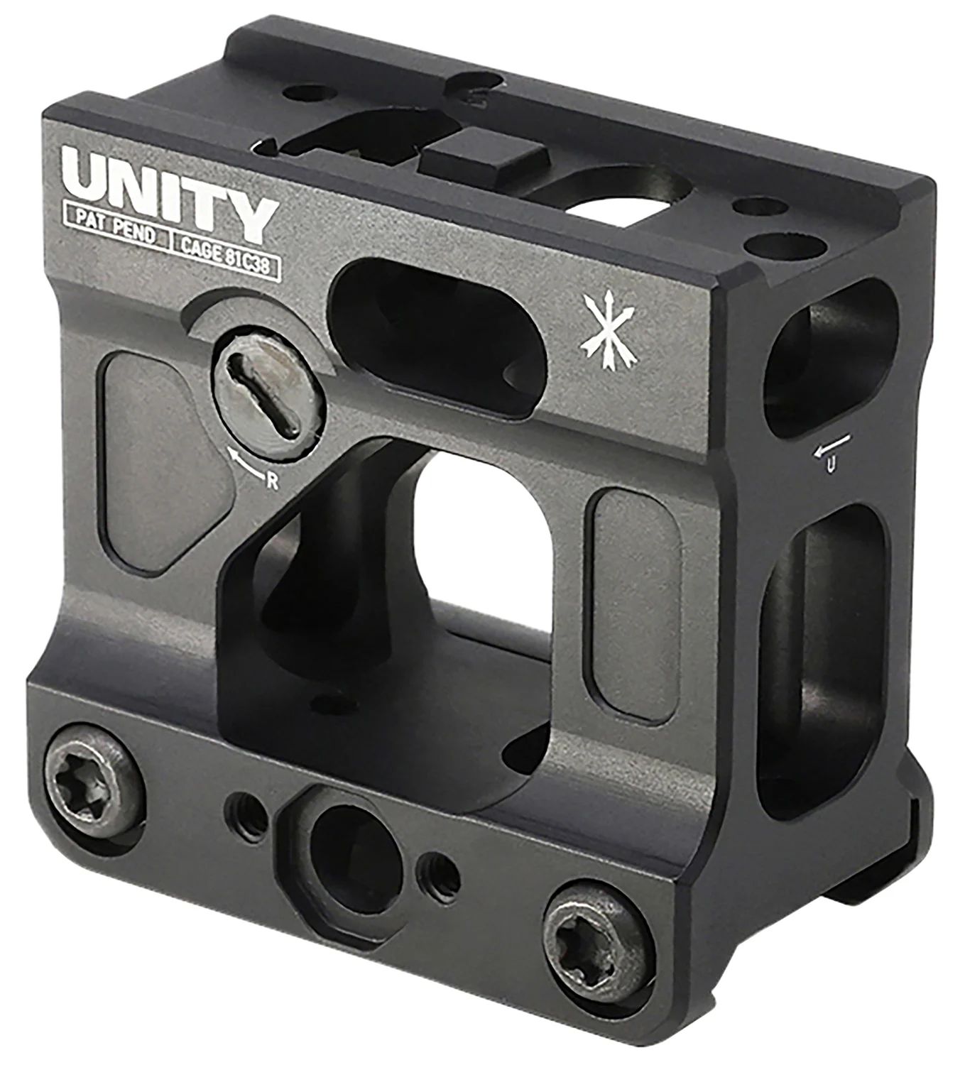Unity Tactical LLC FSTMICB Fast Micro Black Anodized