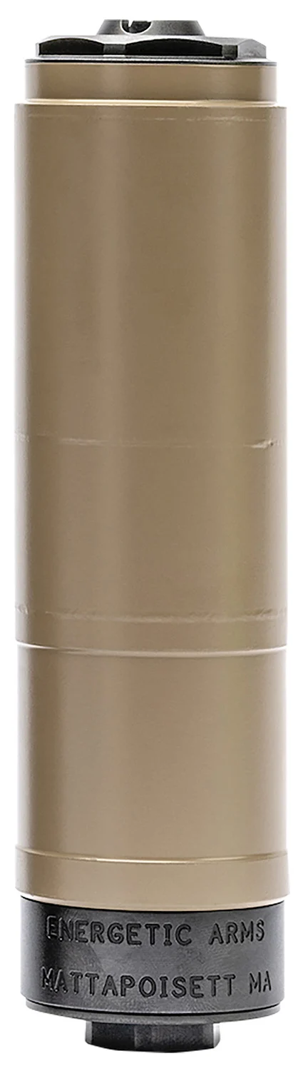 Energetic Armament EA16 Ferox Suppressors 5.56mm 1/2x28 FDE Cerakote
