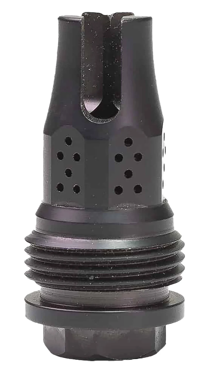 Jk Armament JKMDHDCF24 War Eagle Compensator/Flash Hider 30Cal 5/8"x24 Stainless Steel Nitride Black