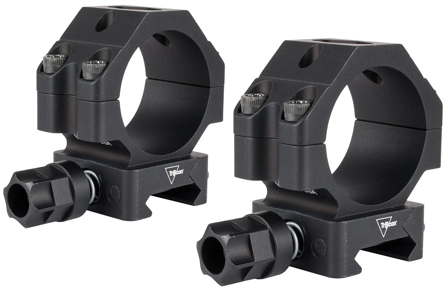 Trijicon AC22068 Scope Rings with Q-LOC Technology Matte Black 34mm Low