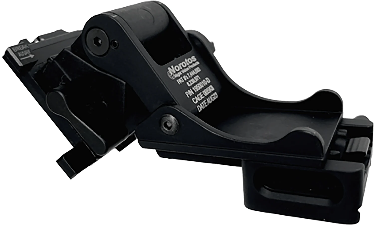 ATN ACMUHMNTDVTL Dovetail Helmet Mount Black Compatible w/ PS31