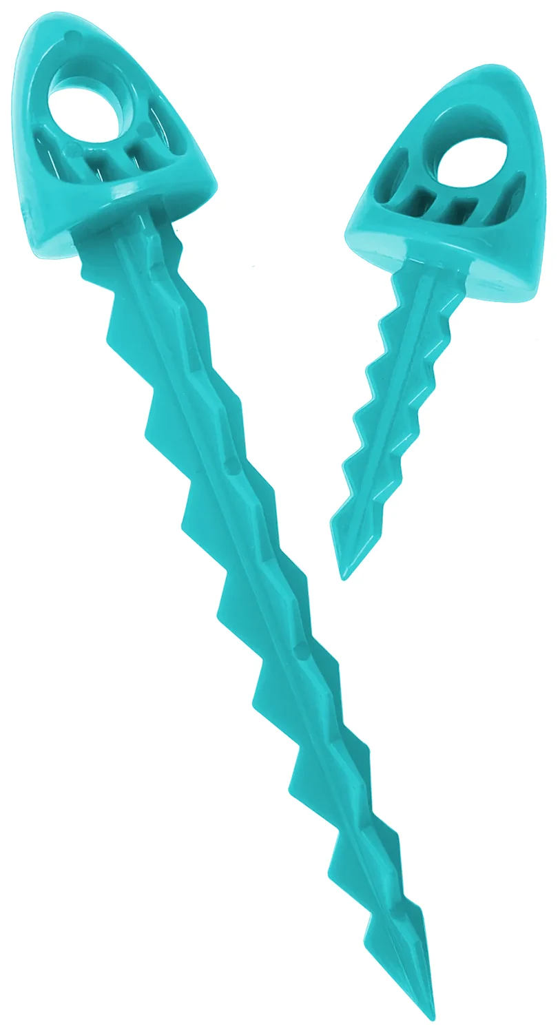 Targettack Llc Targettack Teal Green Polycarbonate Plastic 1"/3" For Paper/Vinyl Targets 12 Pack *Variety