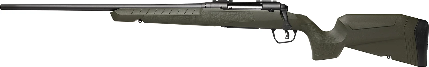 Savage Arms 32077 Axis 2 350 Legend 4+1 18" Matte Black Sporter Barrel, Matte Black Drilled & Tapped Steel Receiver, Fixed Green Synthetic Stock, Left Hand