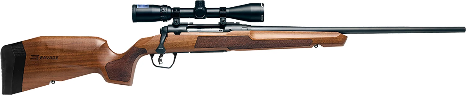 Savage Arms 32266 Axis 2 XP Combo 270 Win 4+1 22" Matte Black Sporter Barrel & Drilled & Tapped Carbon Steel Receiver, Ergonomic Hardwood Stock, Right Hand, Boresighted 3-9x40mm Scope