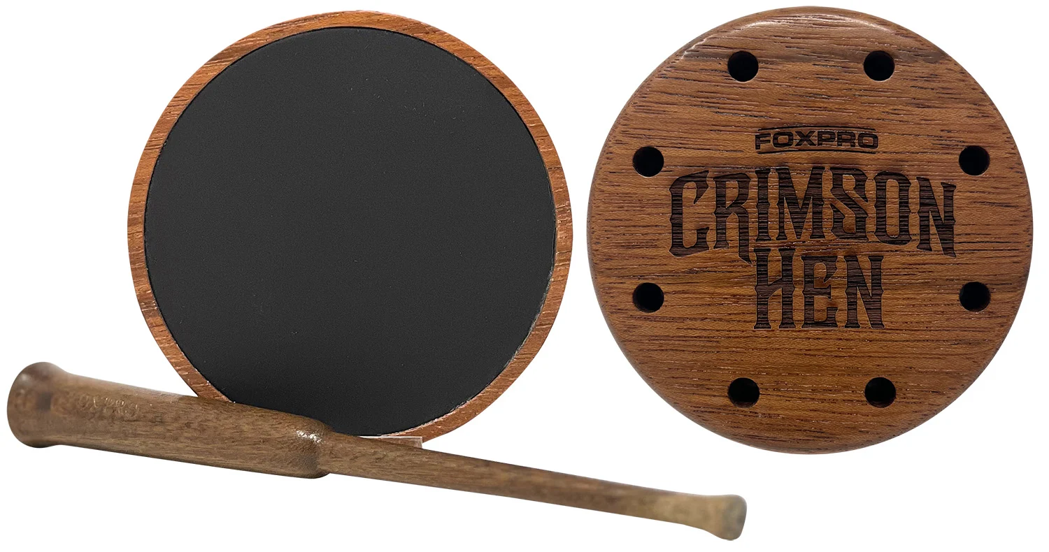 Foxpro CRIMSONALU Crimson Aluminum Friction Turkey Sounds Cherry Wood