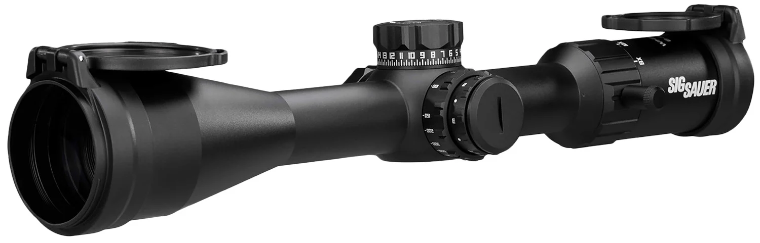 Sig Sauer Electro-Optics SOW46002 Whiskey4 Black 6-24x50mm 30mm Tube Illuminated MOA Milling Hunter 2.0 Reticle