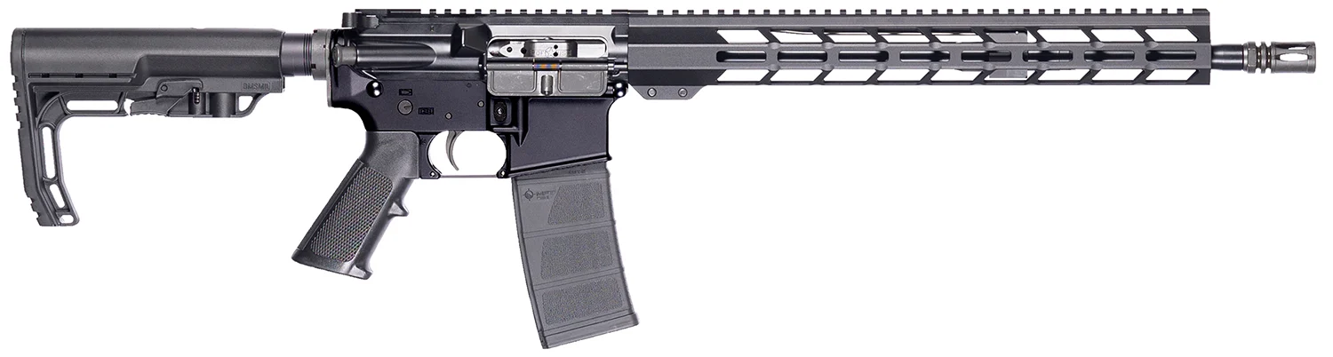 Patriot Ordnance Factory 02315 P-15 Base 5.56 NATO 30+1 16.50" Black Anodized A2 Style Grip