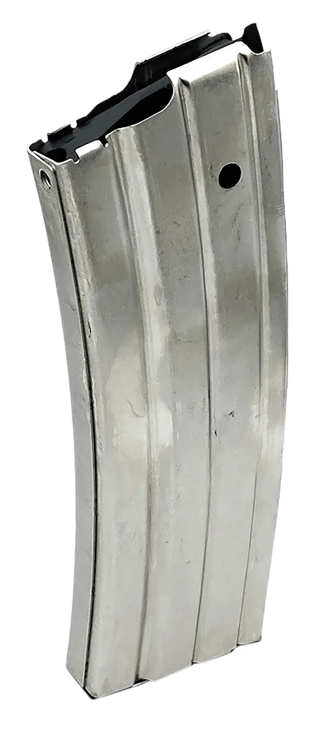 ProMag RUGA3N Ruger Mini-14 30rd 223 Rem Silver Nickel-Plated