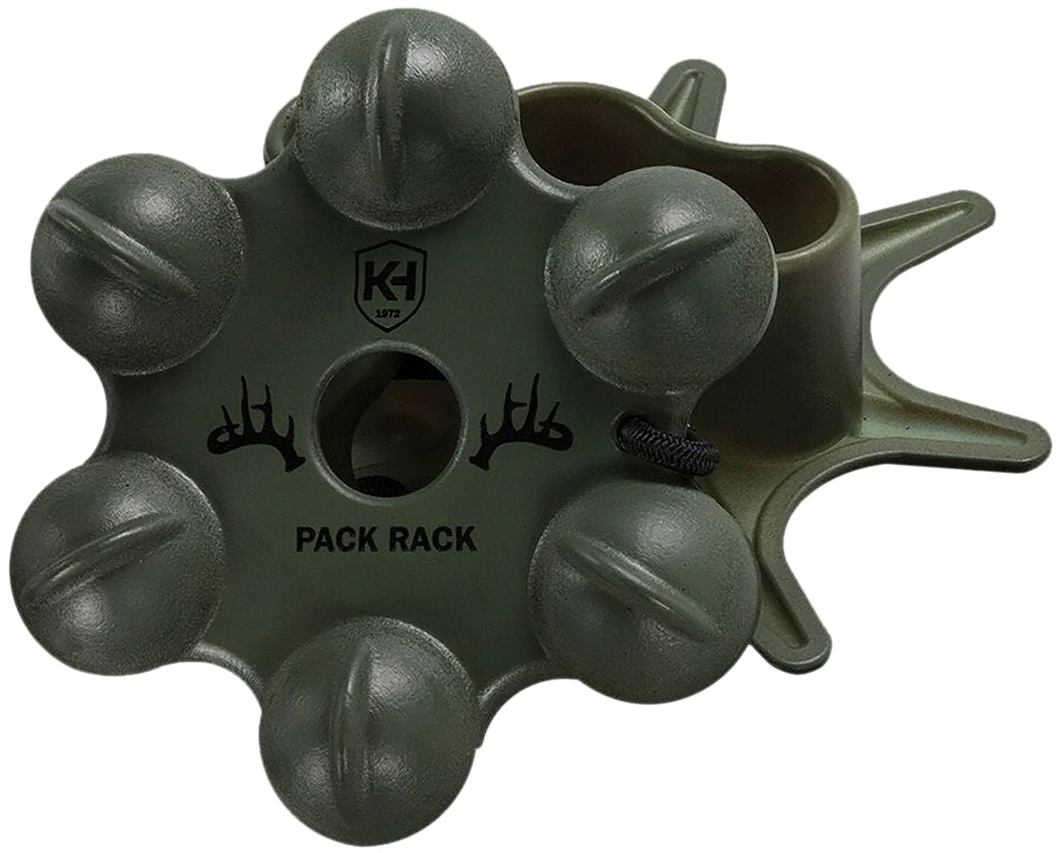 Knight & Hale KHD1019 Pack Rack Attracts Deer Species Dark Green Plastic