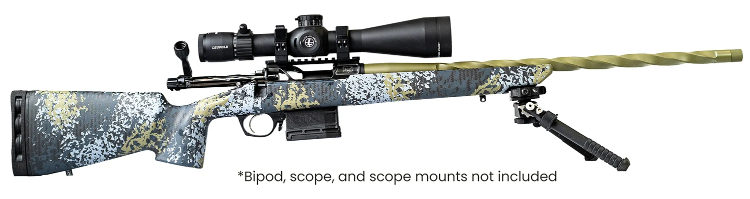 Horizon Firearms RF008S122216C13 Venatic 2023 6.5 PRC 22" Spiral Fluted Threaded Barrel, Drilled & Tapped Receiver, Iota EKO X Carbon Fiber Stock