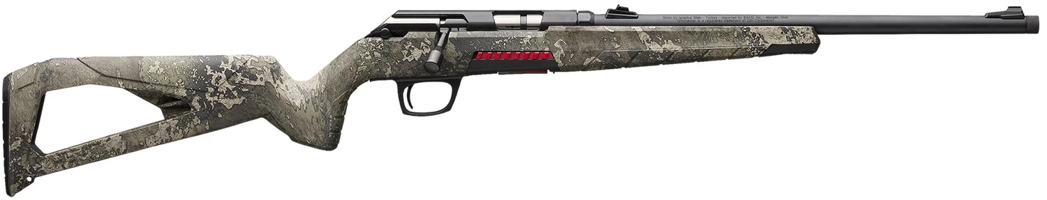 Winchester Repeating Arms 5252071003 Xpert Strata SR Full Size 21 Sharp 10+1 16.50" Matte Black Steel Threaded Barrel & Drilled & Tapped Steel Receiver, Picatinny Rail Forend, TrueTimber Strata Adj Ch