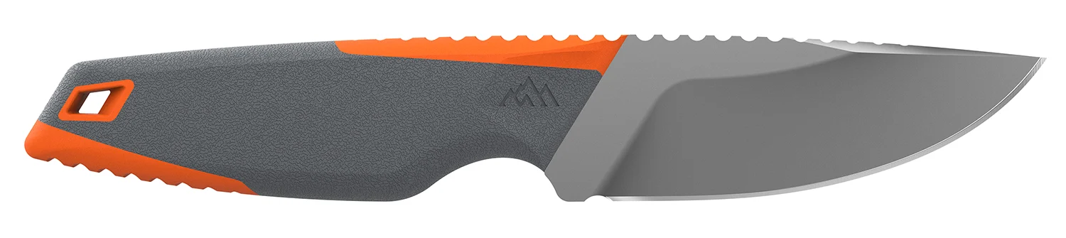 Outdoor Edge VNTXDPC Vantex 4" Drop Point Plain 7Cr17MoV SS Blade Glass-Filled Nylon Handle