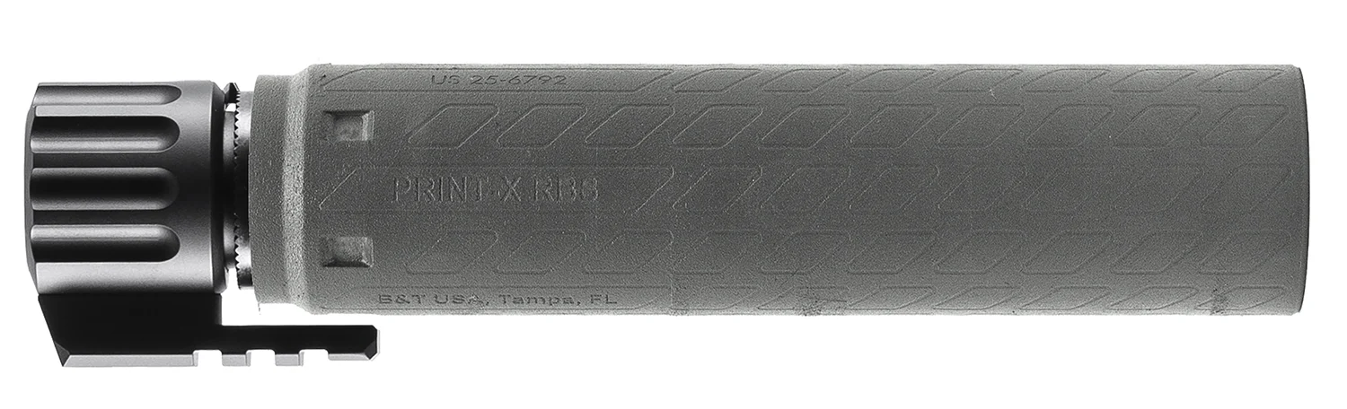 B&T Firearms SD-TP9/MP9 Print-X MP9/TP9 9mm Luger 1.70" Gray Anodized Titanium