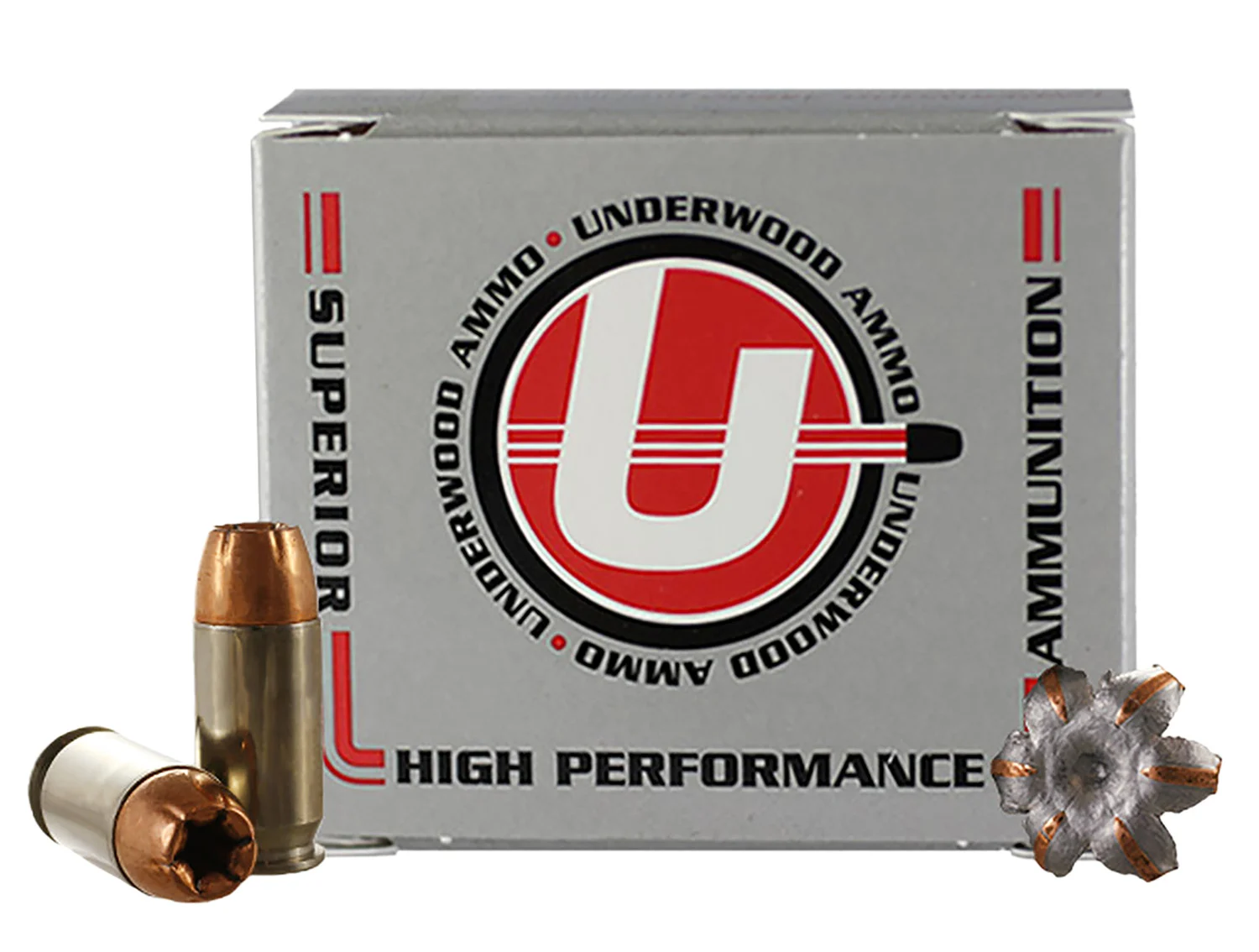Underwood Ammo 334 Sporting 45ACP+P 230gr Jacketed Hollow Point 20 Per Box/10 Case