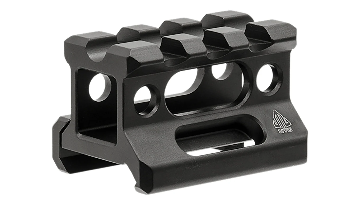 Leapers MTRSX8S Picatinny Riser Matte Black Anodized Aluminum Picatinny Mount