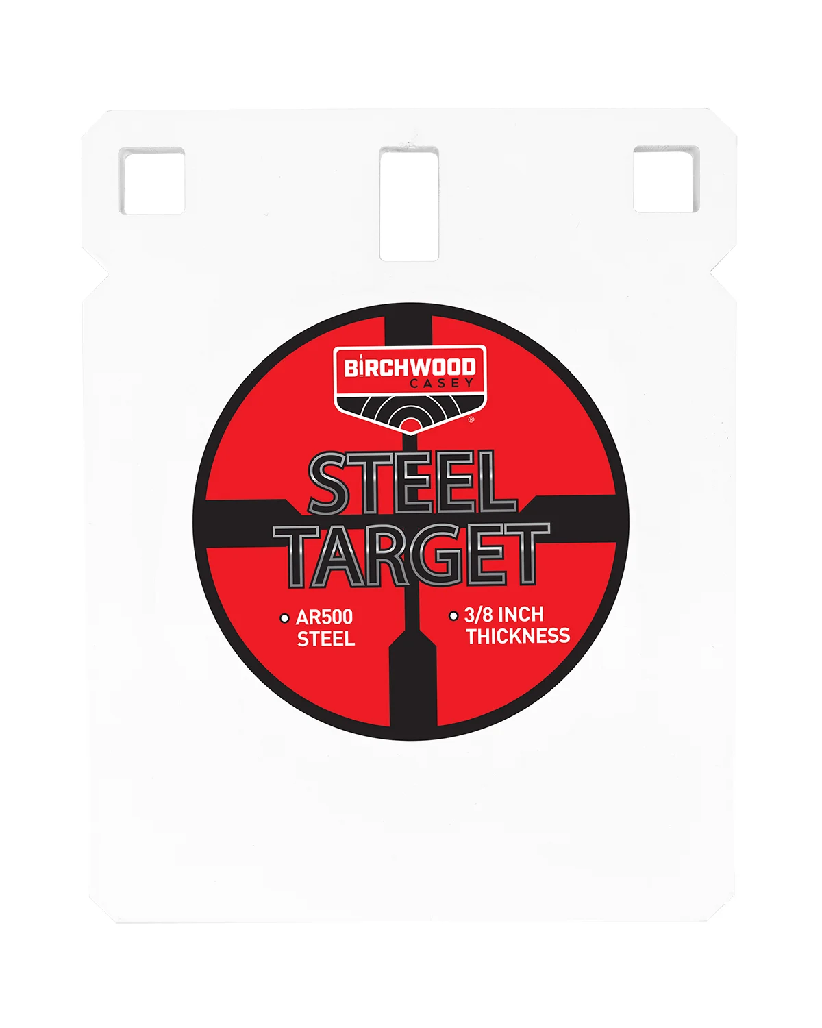 Birchwood Casey BC-SQR8-38 Centerfire Target 3/8" AR500 Steel 8" Square Gong