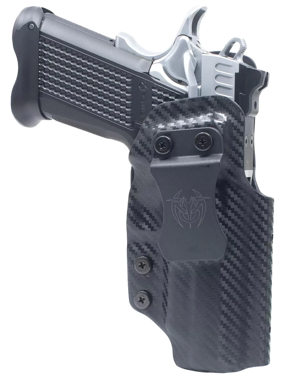 Fusion Firearms QUFUSXPRH XP Pro IWB/OWB Black Boltaron, Belt Clip, Right Hand