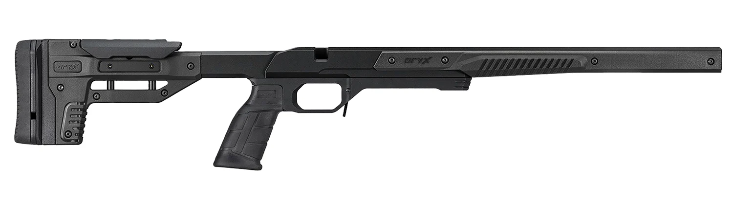 Mdt Sporting Goods Inc 104781BLK Oryx Rifle Chassis Black Aluminum Fits Ruger 10/22