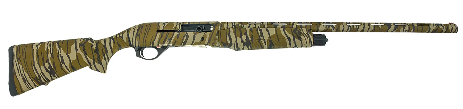 SDS Imports 21000195 S2 Full Size 20 Gauge Semi-Auto 3" 3+1 28" Overall Mossy Oak Bottomland Vent Rib Barrel, Drilled & Tapped Receiver, Fixed Synthetic Stock