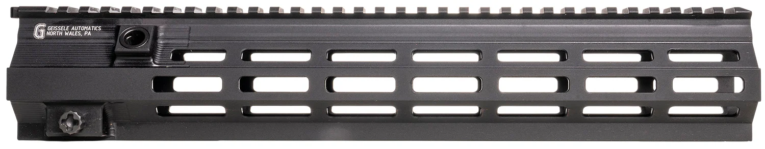 Geissele Automatics 05848B Super Modular Rail HK416 Black Aluminum 14.50" Long