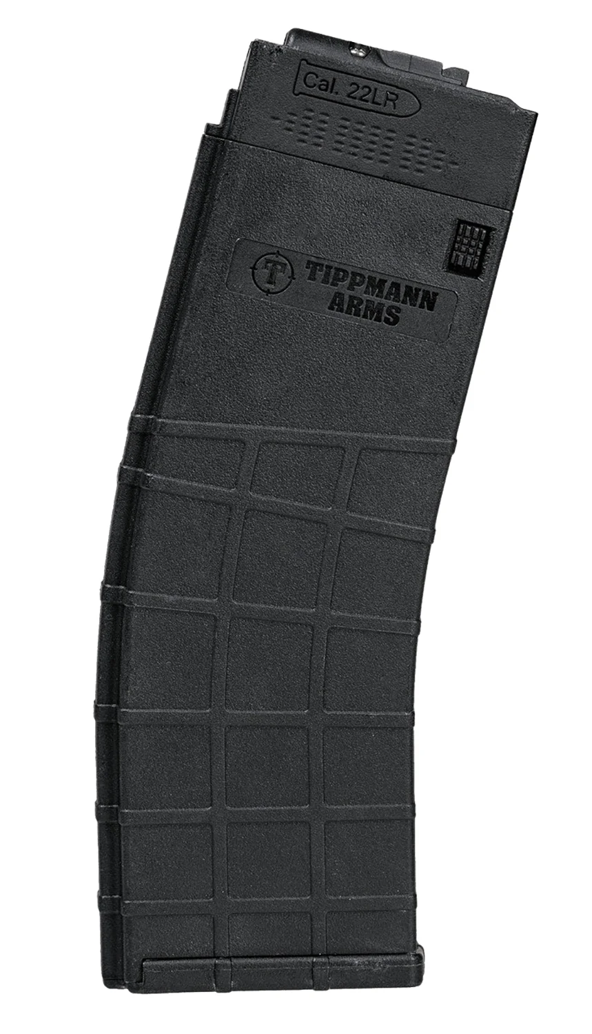 Tippmann Arms A201040 M4-22 25rd 22 LR, Black Steel