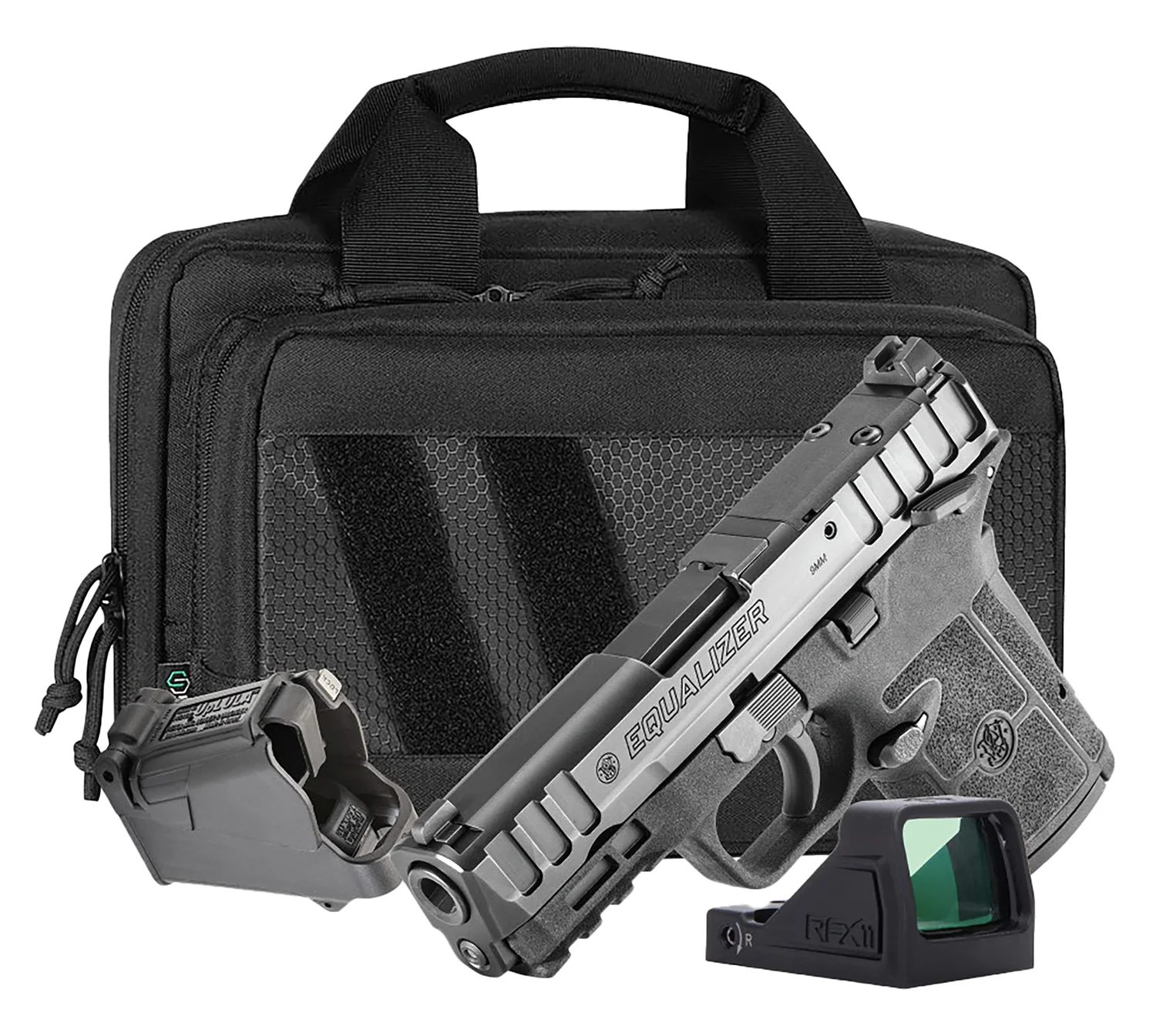 S&W EQUALIZER 14718 9MM OR TS CARRY ON BUNDLE