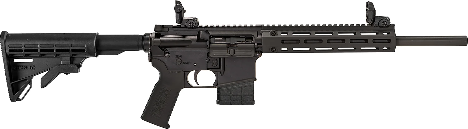 Tippmann Arms A101213 M4-22 LTE 22 LR 10+1 16" Black Parkerized Barrel, Matte Black Aluminum Receiver w/Picatinny Rail, M-LOK Handguard, Composite Forend, Black CAR15 Polymer Stock, Black Gen2 Grip, R
