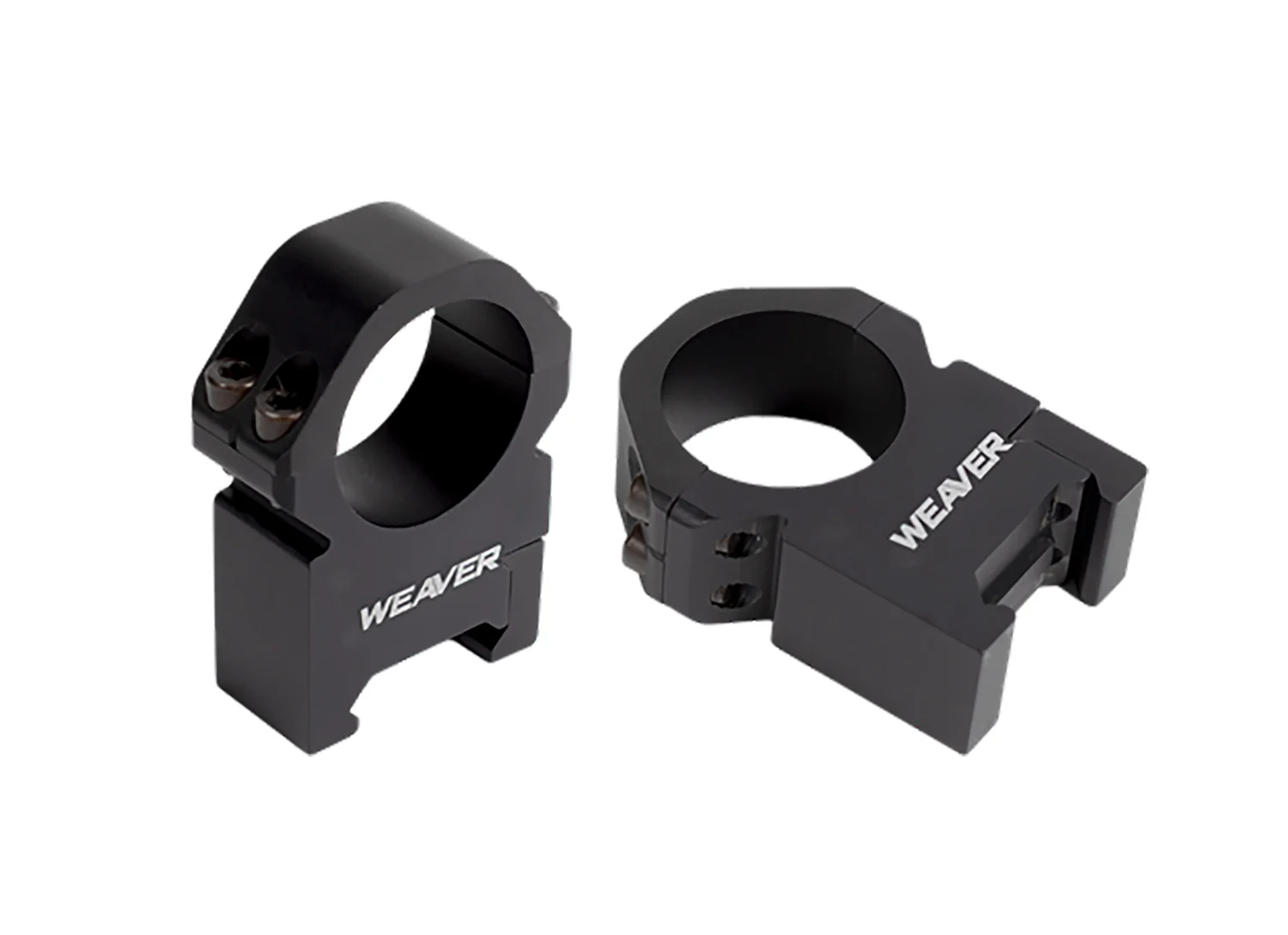 Weaver Mounts 48384 Precision Black Aluminum 1" Tube Extra Extra High