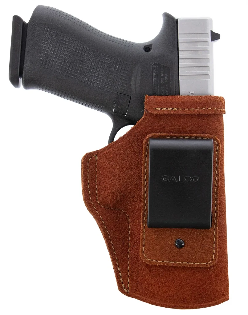Galco STO652R Stow-N-Go IWB Natural Steerhide Fits M&P Shield 3" 9/40 & 2.0" 9/40 Right Hand