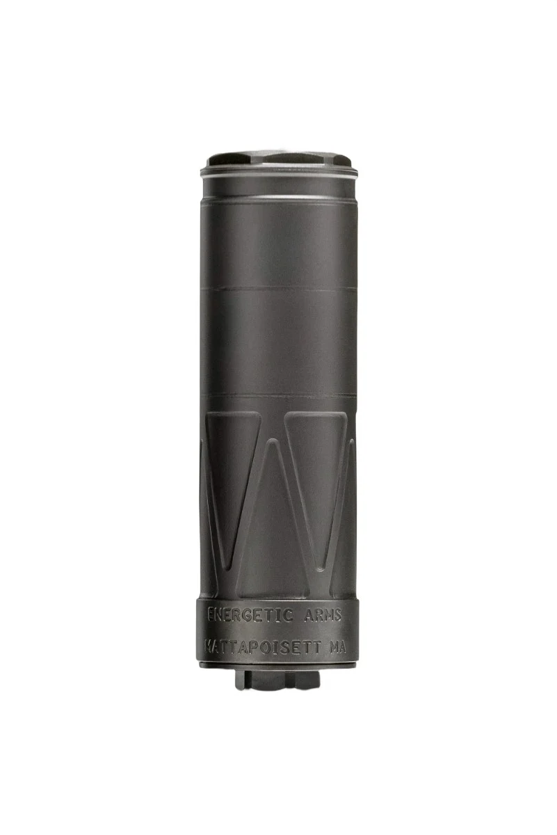 Energetic Armament EA83 Energetic Armament Sonus 9K 9mm Luger 1.5" Black Stainless Steel 1/2"x28