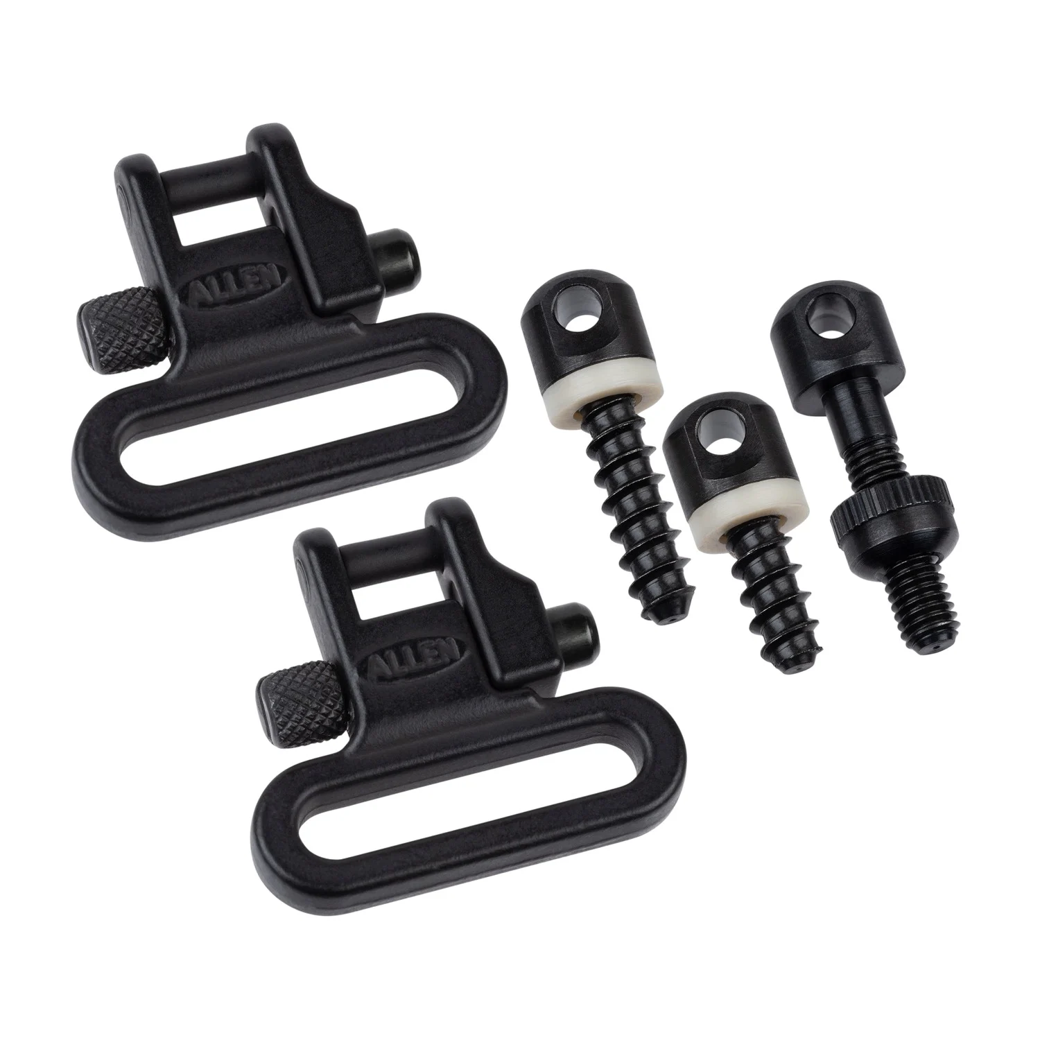 Allen 14420 Magnum Swivel Set Black 1" Bolt Action Rifles
