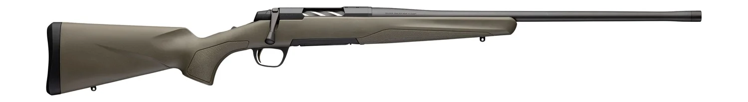 Browning 036117298 X-Bolt 2 Special SPR Full Size 7mm PRC 3+1 24" Matte Black Threaded Barrel, Matte Black Steel Drilled & Tapped Receiver, OD Green Adj Comb & LOP Synthetic Stock, Right Hand