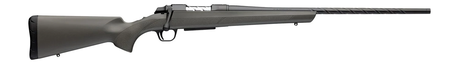 Browning 035851227 AB3 Pro Full Size 7mm Rem Mag 3+1 26" Matte Blued Spiral Fluted Threaded Barrel, Matte Blued Steel Drilled & Tapped Receiver, Gray/Green Fixed Synthetic Stock, Right Hand