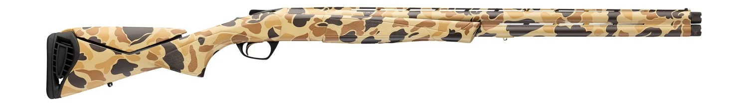 Browning 018734204 Cynergy 12 Gauge Break Open 3.50" 2rd 28" Overall Vintage Tan Camo Over/Under Vent Rib Barrel, Steel Receiver & Adj Comb Vintage Tan Camo Synthetic Stock