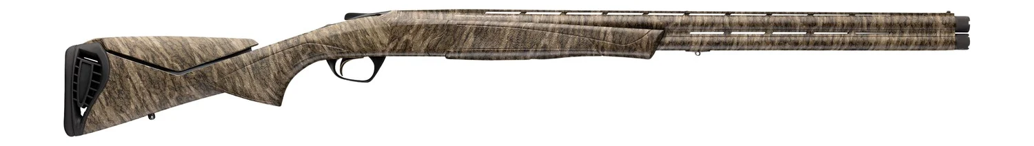 Browning 018736205 Cynergy 12 Gauge Break Open 3.50" 2rd 26" Overall Mossy Oak Bottomland Over/Under Vent Rib Barrel & Steel Receiver, Adj Comb Mossy Oak Bottomland Synthetic Stock