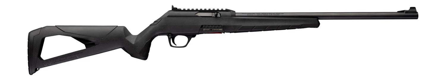 Winchester Repeating Arms 521169102 Wildcat Shadow 22 LR 10+1 16.50" Matte Blued Button-Rifled Barrel, Black Polymer Receiver w/Picatinny Rail, Black Fixed Polymer Stock, Ambidextrous
