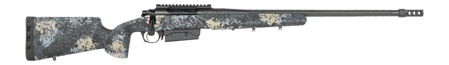 Horizon Firearms HRF-VNP-300P-22R Vandal Prime 300 PRC 22" Black Fluted Threaded Barrel, Black Drilled & Tapped Receiver, Iota EKO Carbon Fiber Stock, Right Hand