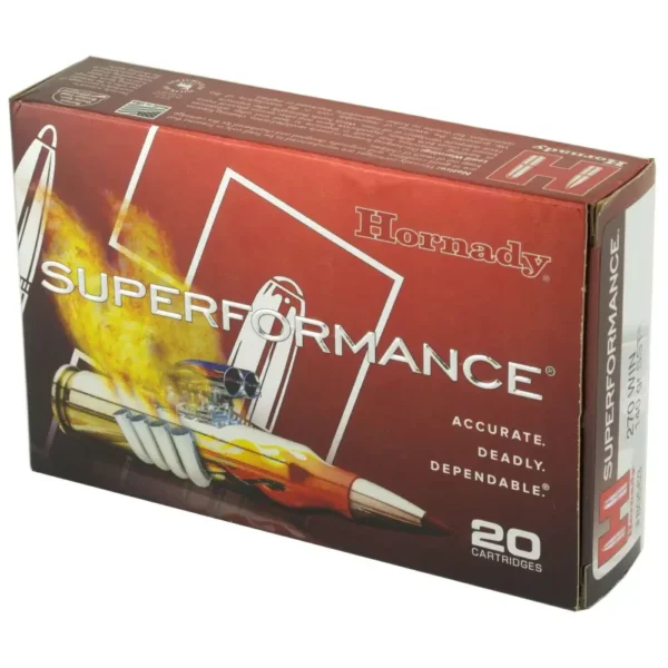 HORNADY SUPERFORMANCE 270WIN 140GR SST 20RD BX 200RD CASE