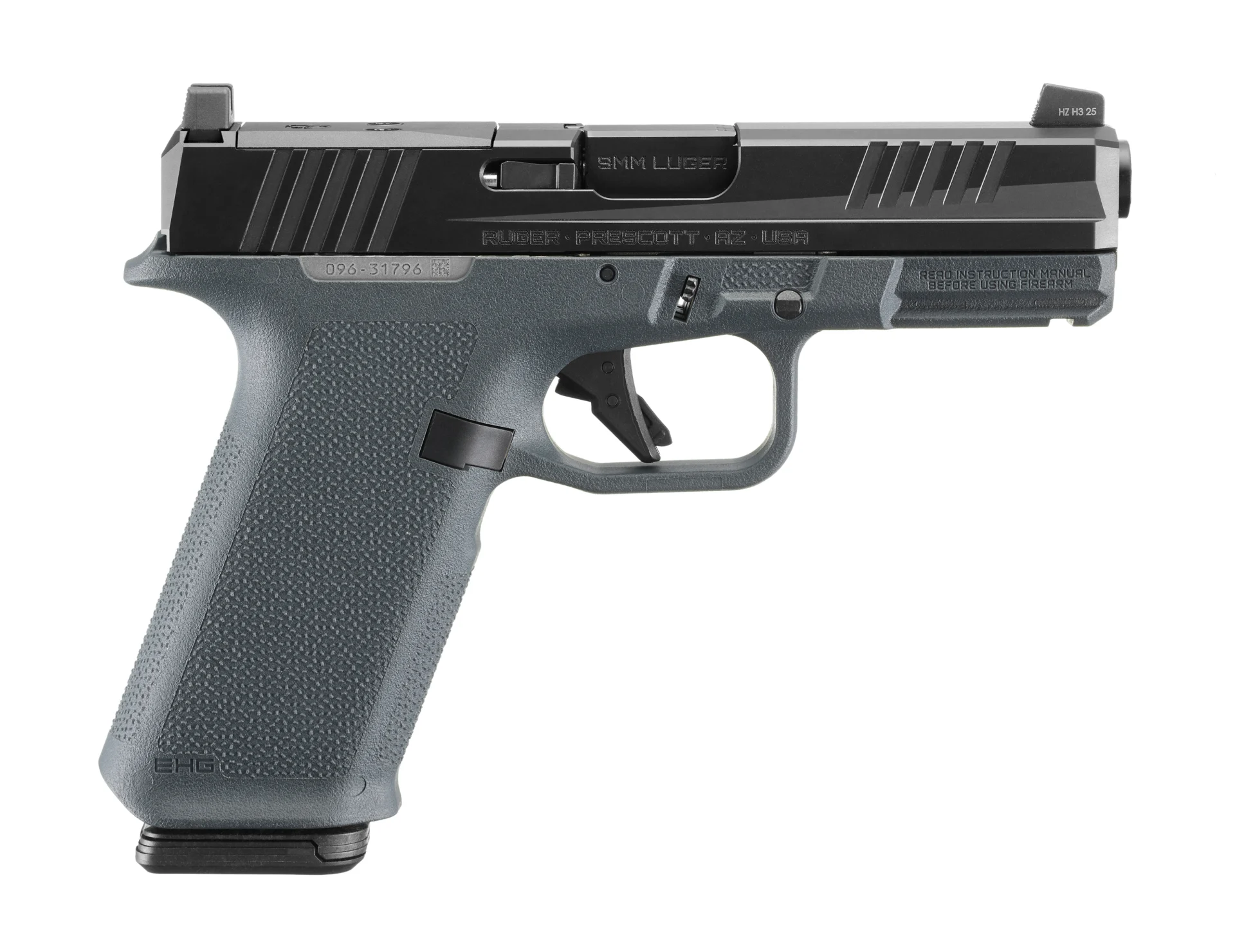 RUGER RXM 9MM BLK/GRAY 17+1 4" AS
