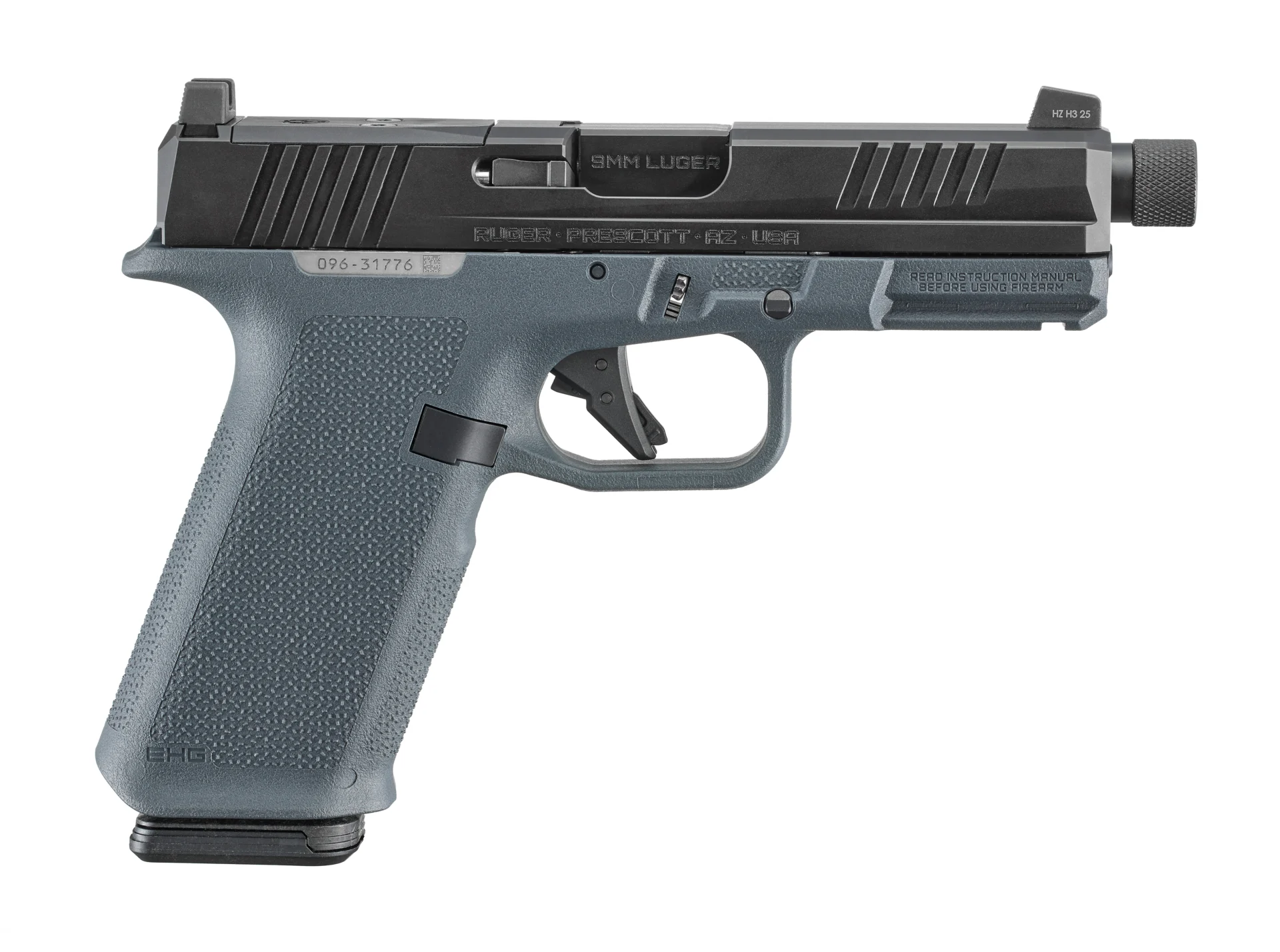 RUGER RXM 9MM BLK/GRY 17+1 4.5" TB