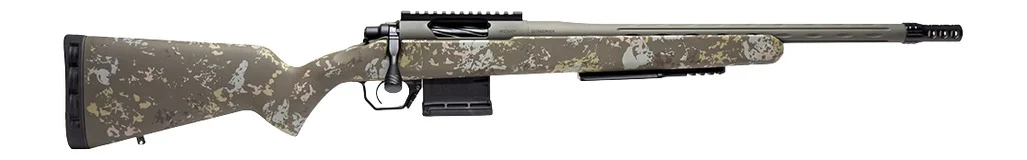 Horizon Firearms HRF-VA2-22CM-22R Vandal 2 22 Creedmoor 22" Mil-Spec OD Green Skip Dash Fluted/Threaded Barrel, Mil-Spec OD Green Receiver w/Picatinny Rail, Arca Rail Forend, Timberline Iota BKS Right
