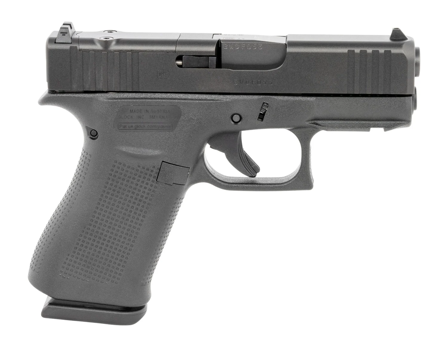 GLK PX4350203FRMOS G43X 9MM MOS FS FXD 15R