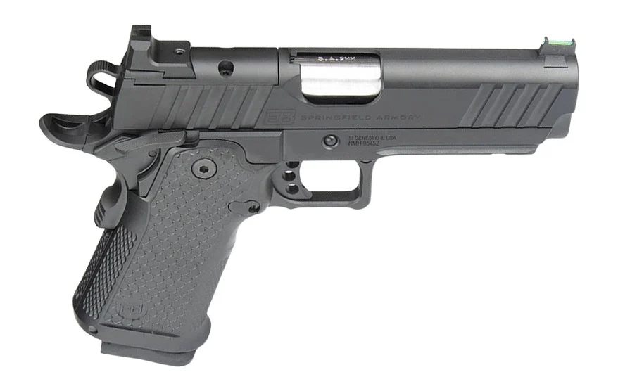 Ed Brown SPMETAL Fueled Prodigy 9mm Luger 20+1 4.25" Stainless Match Grade Bull Barrel, Black Gen4 Stainless Steel Optic Ready/Serrated Slide, Black Gen4 Steel Frame w/Beavertail, Anodized Aluminum G