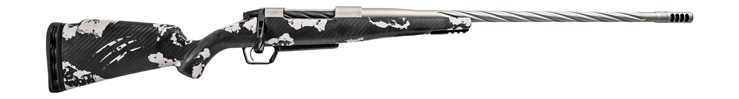 Fierce Firearms ROGSSX308WIN18GP Twisted Rogue XP 308 Win 3+1 18" Tungsten Cerakote Spiral Fluted Threaded Stainless Steel Barrel, Drilled & Tapped Receiver, BiPod Rail Forend, Phantom Camo LR Negativ