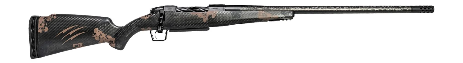 Fierce Firearms ROGSCX7PRC22BT Carbon Rogue XP 7mm PRC 3+1 22" Carbon Fiber Match Grade Threaded Barrel, Black Cerakote Steel Drilled & Tapped Receiver, BiPod Rail Forend, Trophy Camo Fixed Carbon Fib