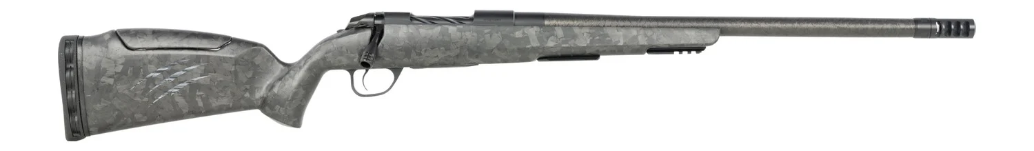 Fierce Firearms CT Rage LR Full Size 7mm PRC 3+1 20" Carbon Fiber Match Grade Threaded Barrel, Black Cerakote Titanium Drilled & Tapped Receiver, Picatinny Rail Forend, Carbon Matrix Push Button Adj