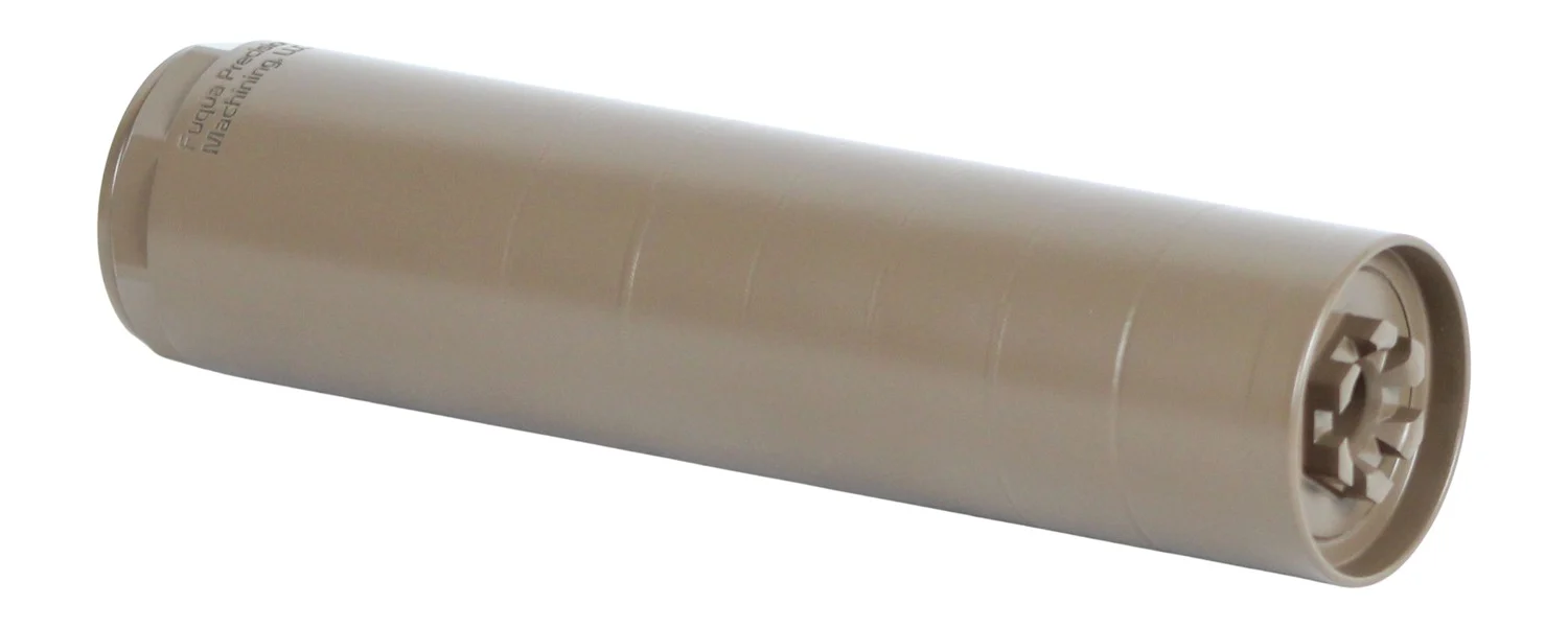 Fuqua Precision Machining OM57SSFDE Ouch Mouse 5.7mm 1.23" Flat Dark Earth 17-4 Stainless Steel 1/2x28"
