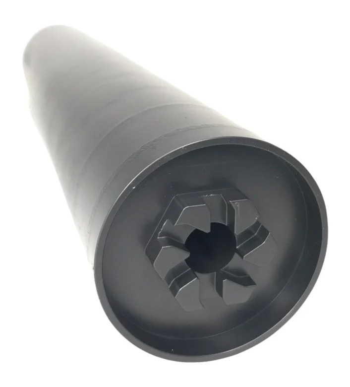 Fuqua Precision Machining DACH30TIBLK Dirty Dachshund 30Cal 1.60" Black Titanium 1.375"x24