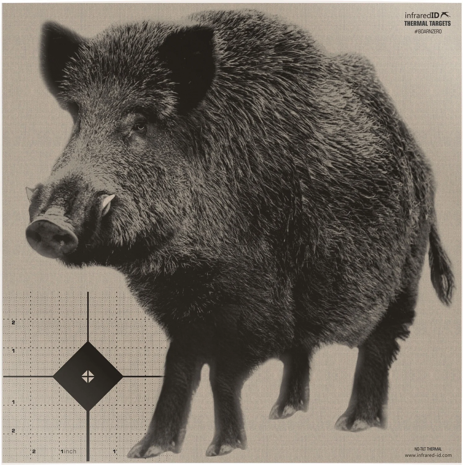INFRARED-ID BOARNZERO THERM TARGT BOAR+ZERO 1+50
