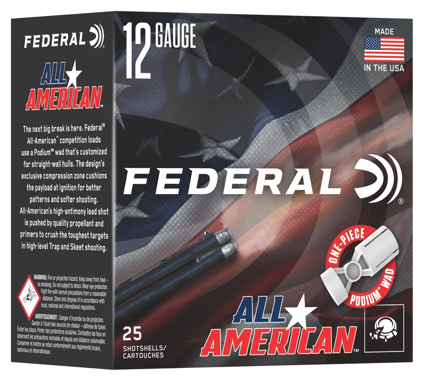 FED FAA12H19 12G 2.75 1 3 DRAM 9 25/10